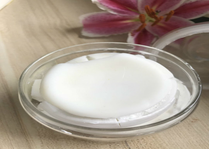 Helle goldene organische feste Kakaobutter, natürliche Kakaobutter für Haut