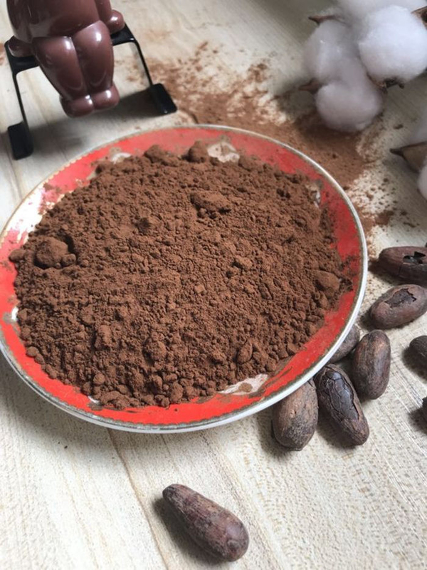 Gesundes fettreiches Kakaopulver-freifließendes Brown-Pulver für Süßigkeiten